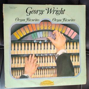 1974 George Wright Organ Favorites 12" Vinyl double Record Album Gatefold 2XLP